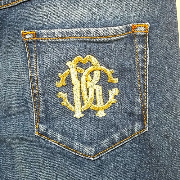 Roberto Cavalli Denim - ROBERTO CAVALLI straight blue jeans size 6